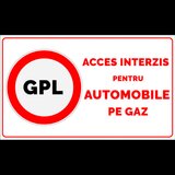 indicator gpl acces interzis pentru automobile pe gaz